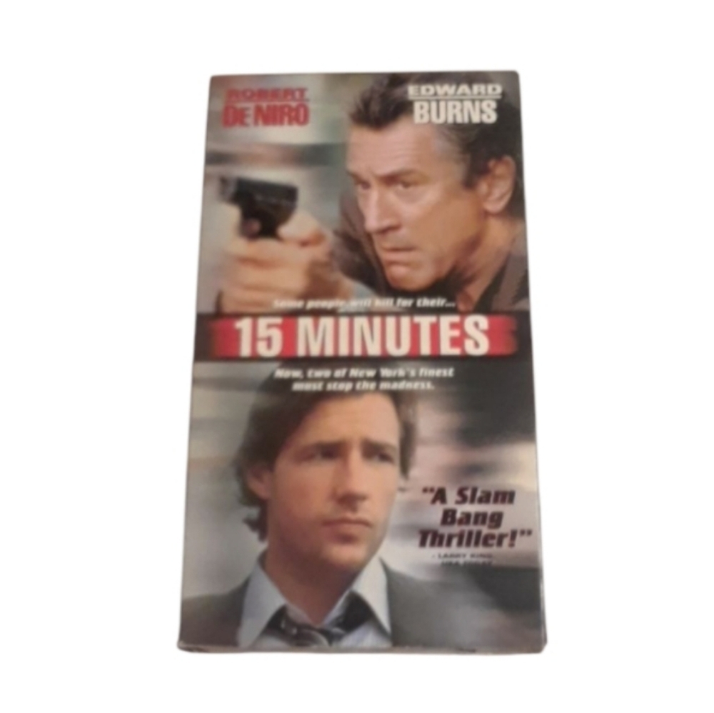 15 minutes Alliance Atlantis VHS video tape